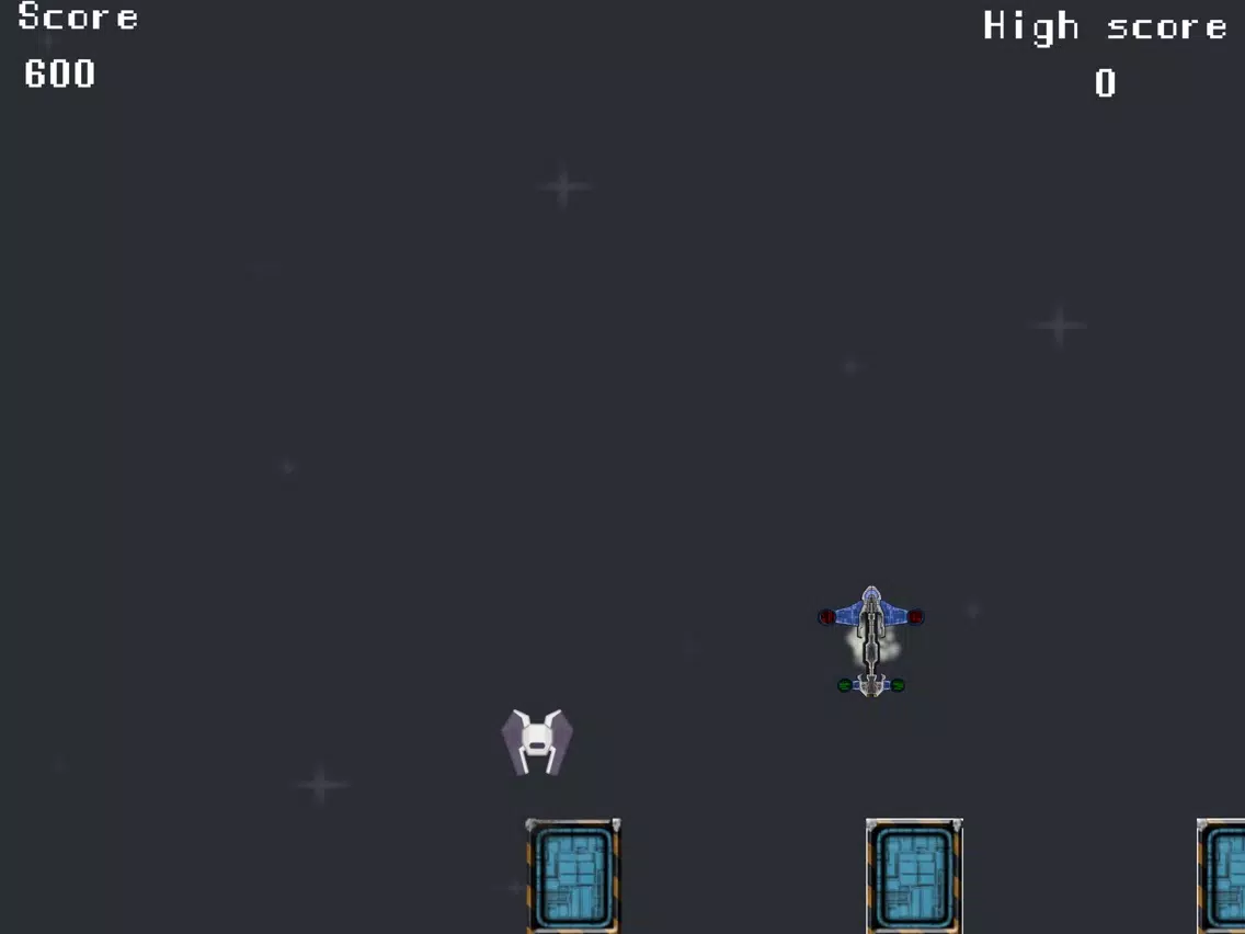 Tangkapan layar Space Cargo iPad