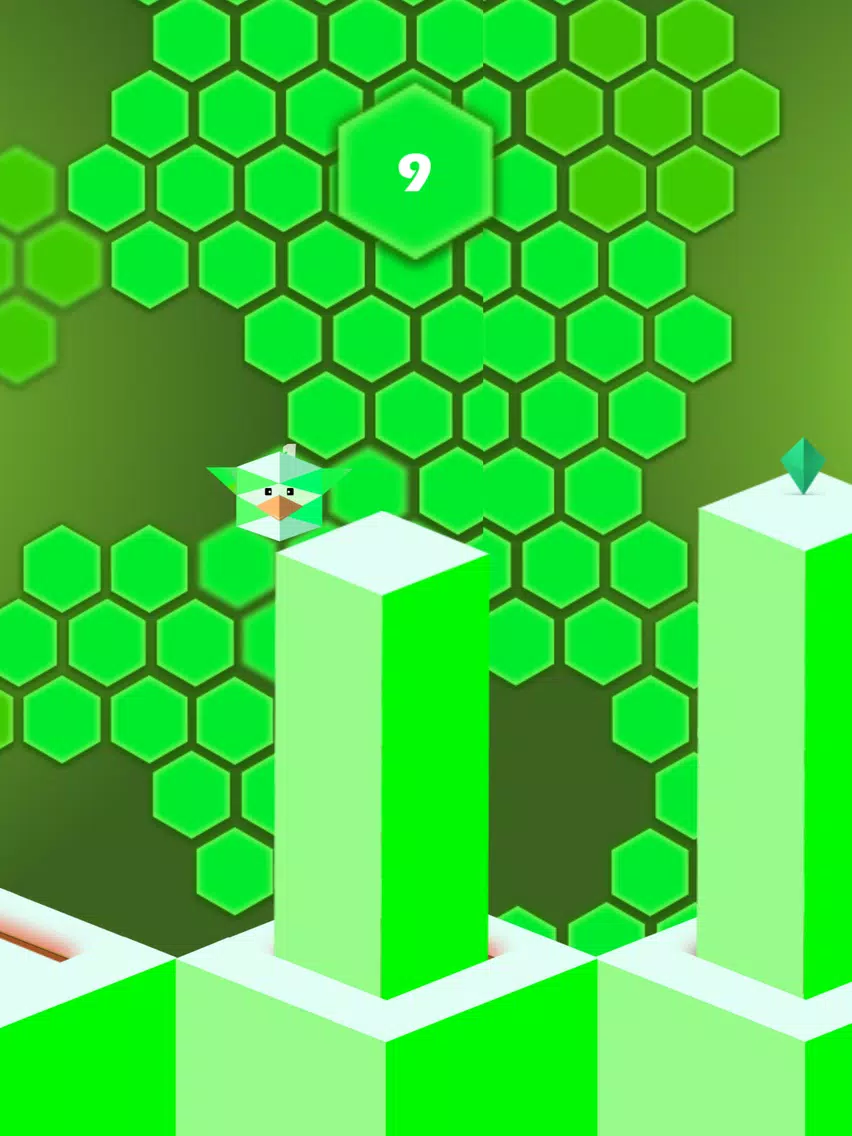 PolyBird - Crazy Bird Totem Jump iPad Screenshots