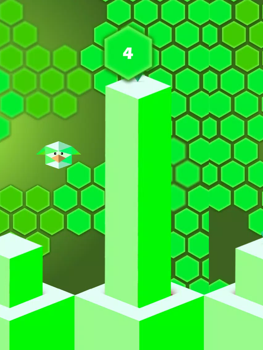 PolyBird - Crazy Bird Totem Jump iPad Screenshots
