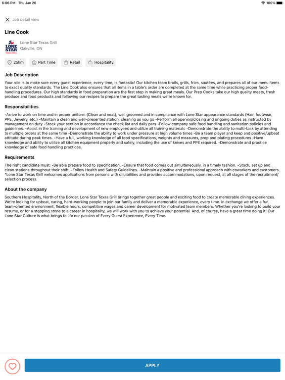 Swob - Job Search App iPad Screenshots