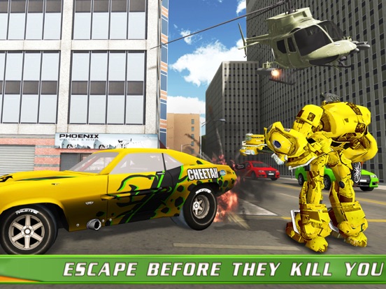 Robot Action Transforming Hero iPad 應用截圖