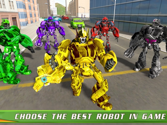 Robot Action Transforming Hero iPad 應用截圖