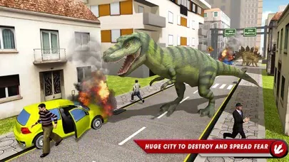 Dinosaur Simulator City Hunter 스크린샷