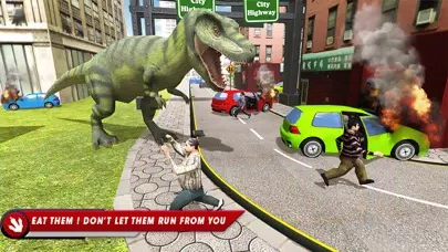 Dinosaur Simulator City Hunter 스크린샷