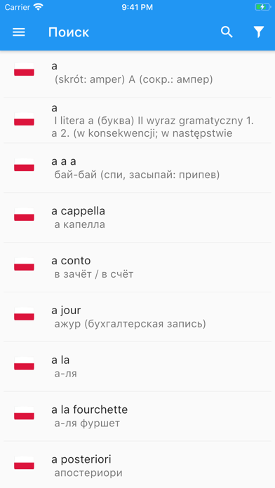 Польско-Русский Словарь Screenshots