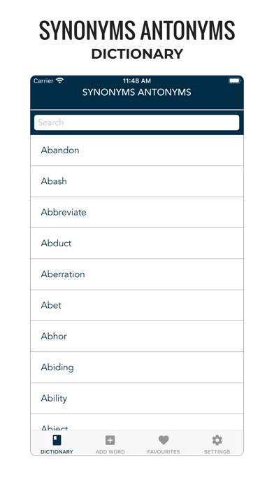Synonyms Antonyms Dictionary Screenshots