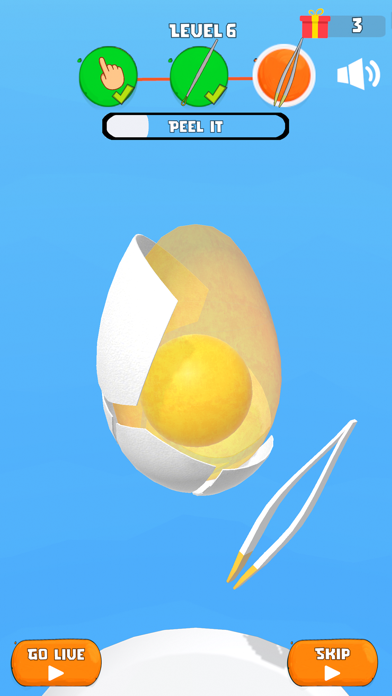 Egg Peeling Screenshots