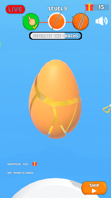 Egg Peeling Screenshots