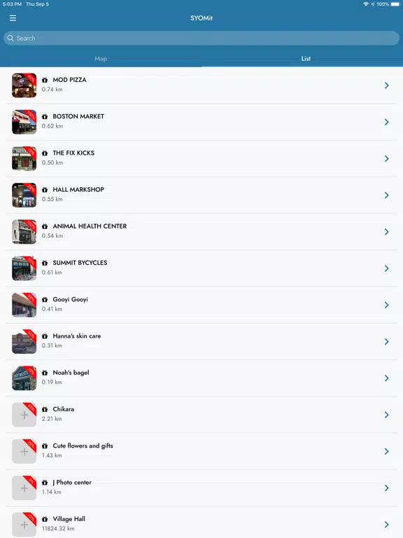 SYOMit - Local Deals & Coupons iPad Screenshots