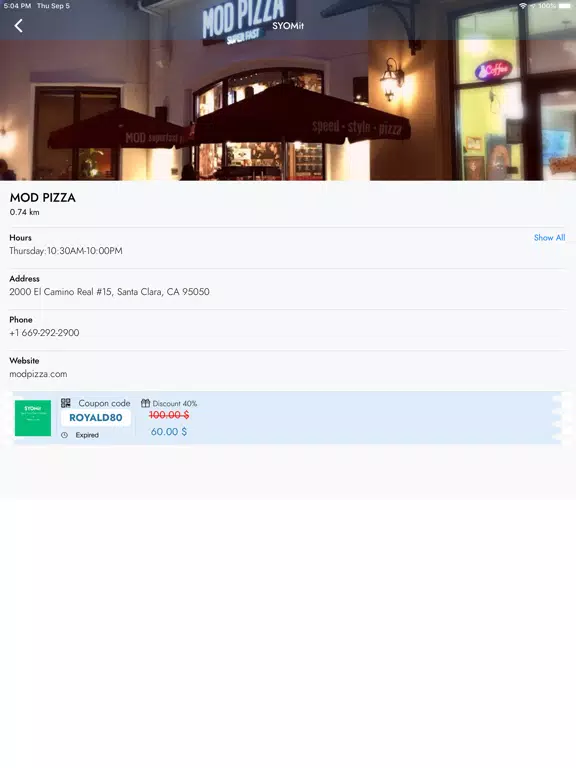 SYOMit - Local Deals & Coupons iPad Screenshots
