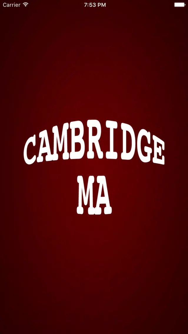 Cambridge MA Screenshots