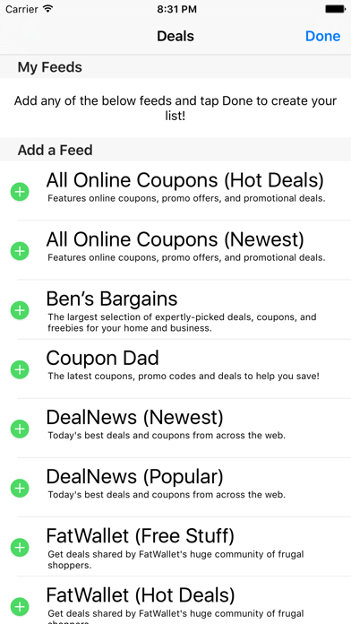 Deals - Find the Latest Deals and Coupons! Screenshots
