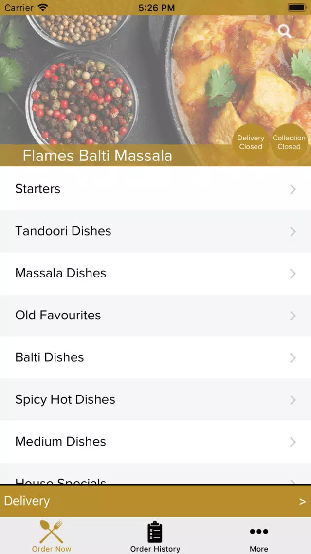 Flames Balti Massala Screenshots