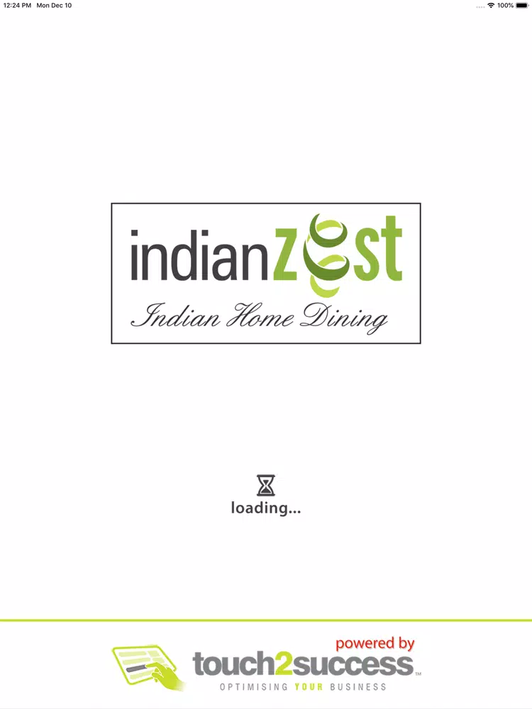 Indian Zest Chelmsford iPad Screenshots