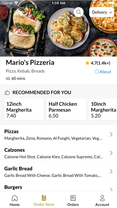 Mario's Pizzeria Middlesbrough应用截图