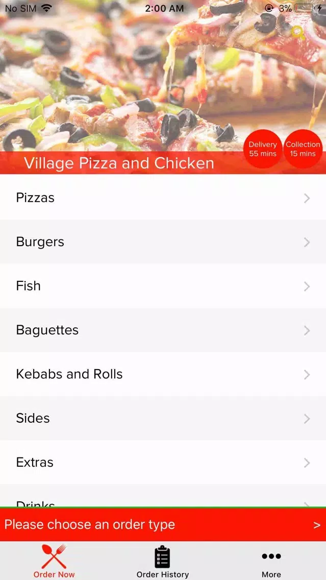 Village Pizza and Chicken应用截图