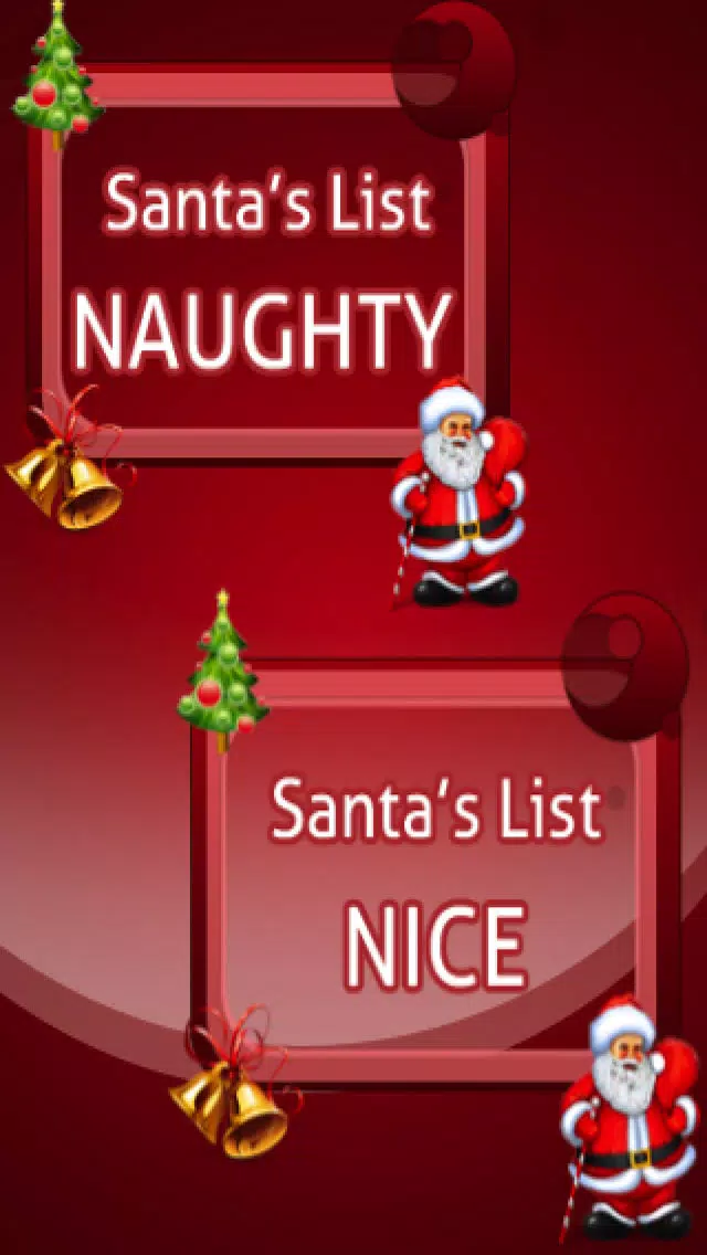Santa Christmas Naughty or Nice List. Free Screenshots