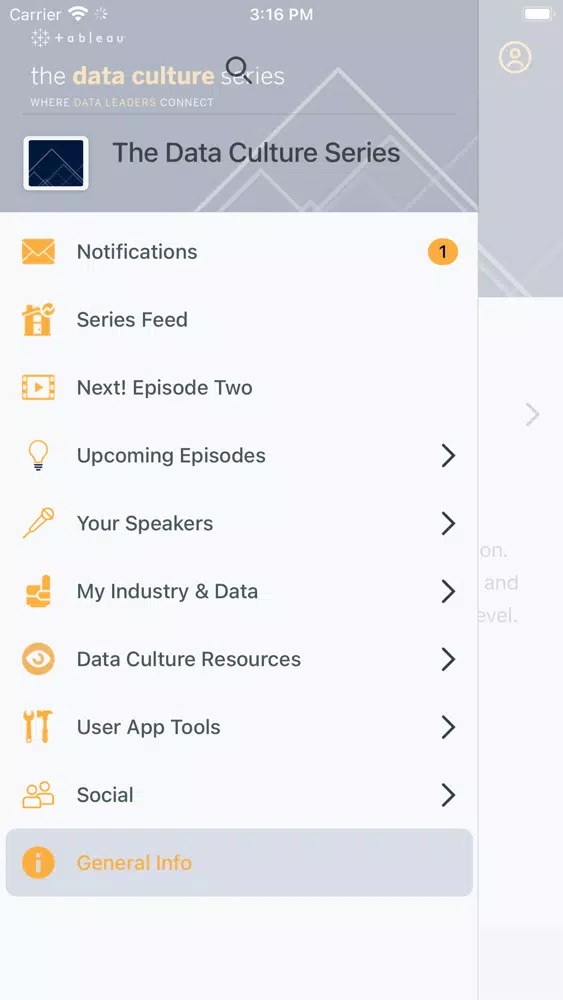 Tableau Data Culture Series Screenshots