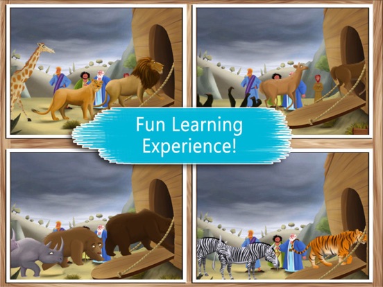 Noah’s Ark Storybook iPad Screenshots