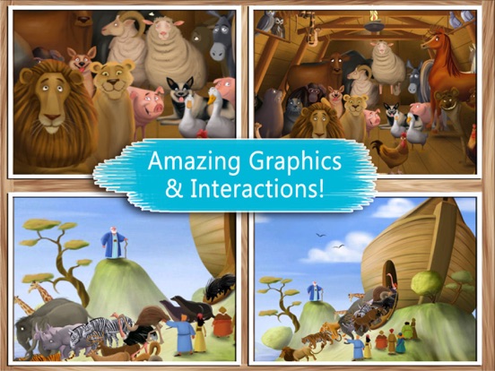 Noah’s Ark Storybook iPad Screenshots
