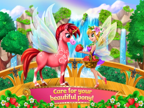 Princess Fairy Rush - Pony Rainbow Adventure iPad Screenshots