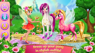 Princess Fairy Rush - Pony Rainbow Adventure Screenshots