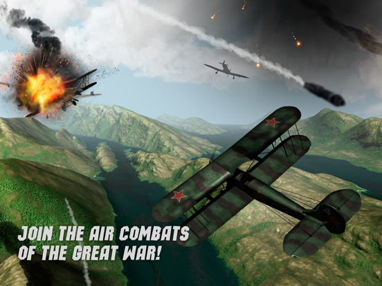 Скриншоты War Air Combat Battle 3D iPad 