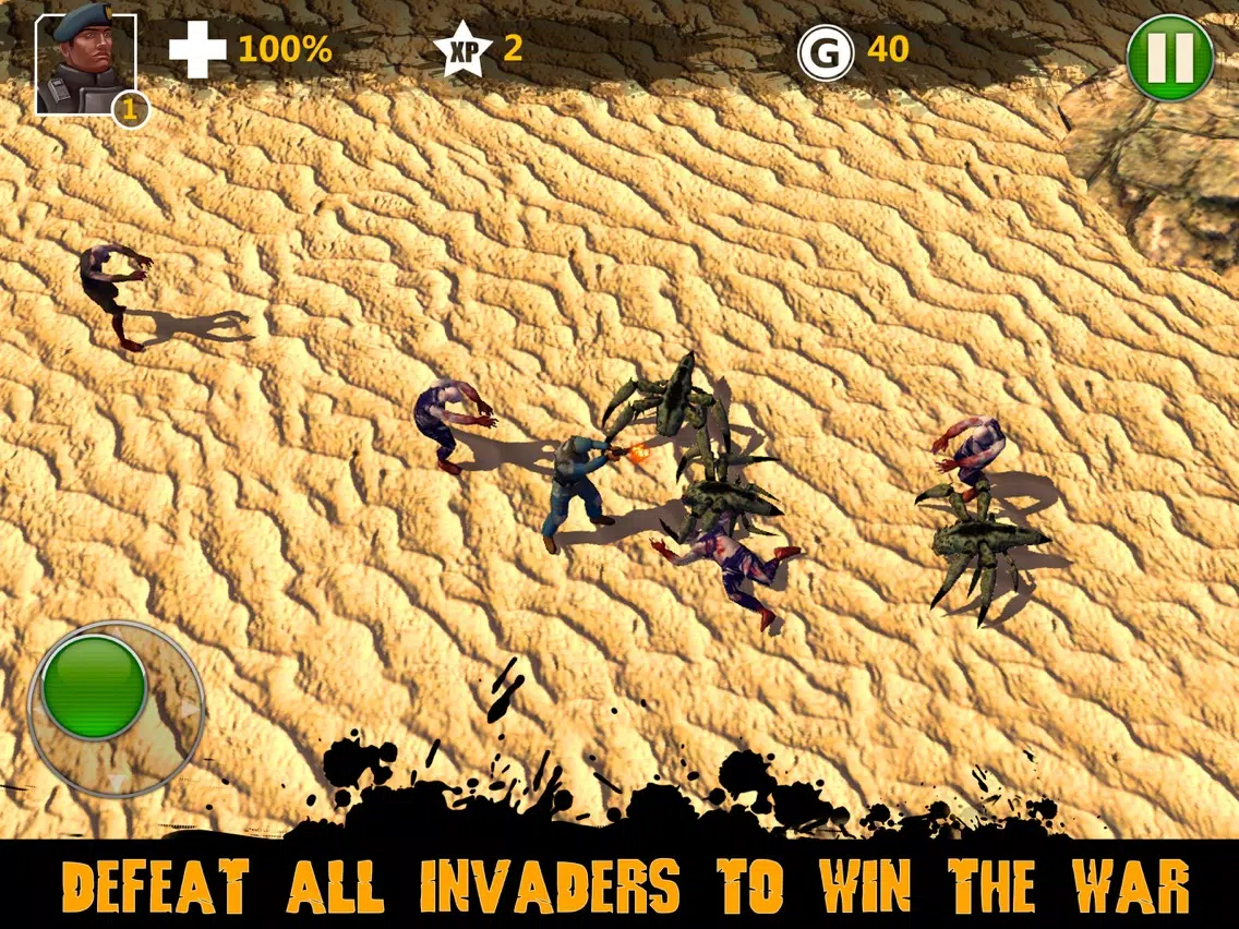ภาพหน้าจอของ Aliens Space Battle 3D Full iPad 