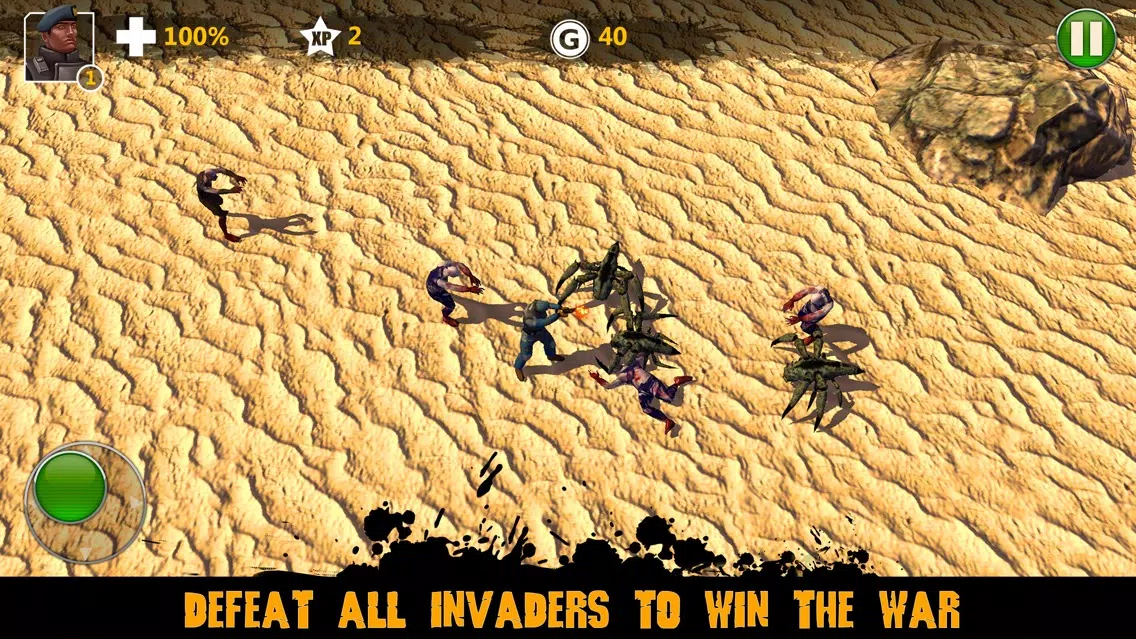 ภาพหน้าจอของ Aliens Space Battle 3D Full