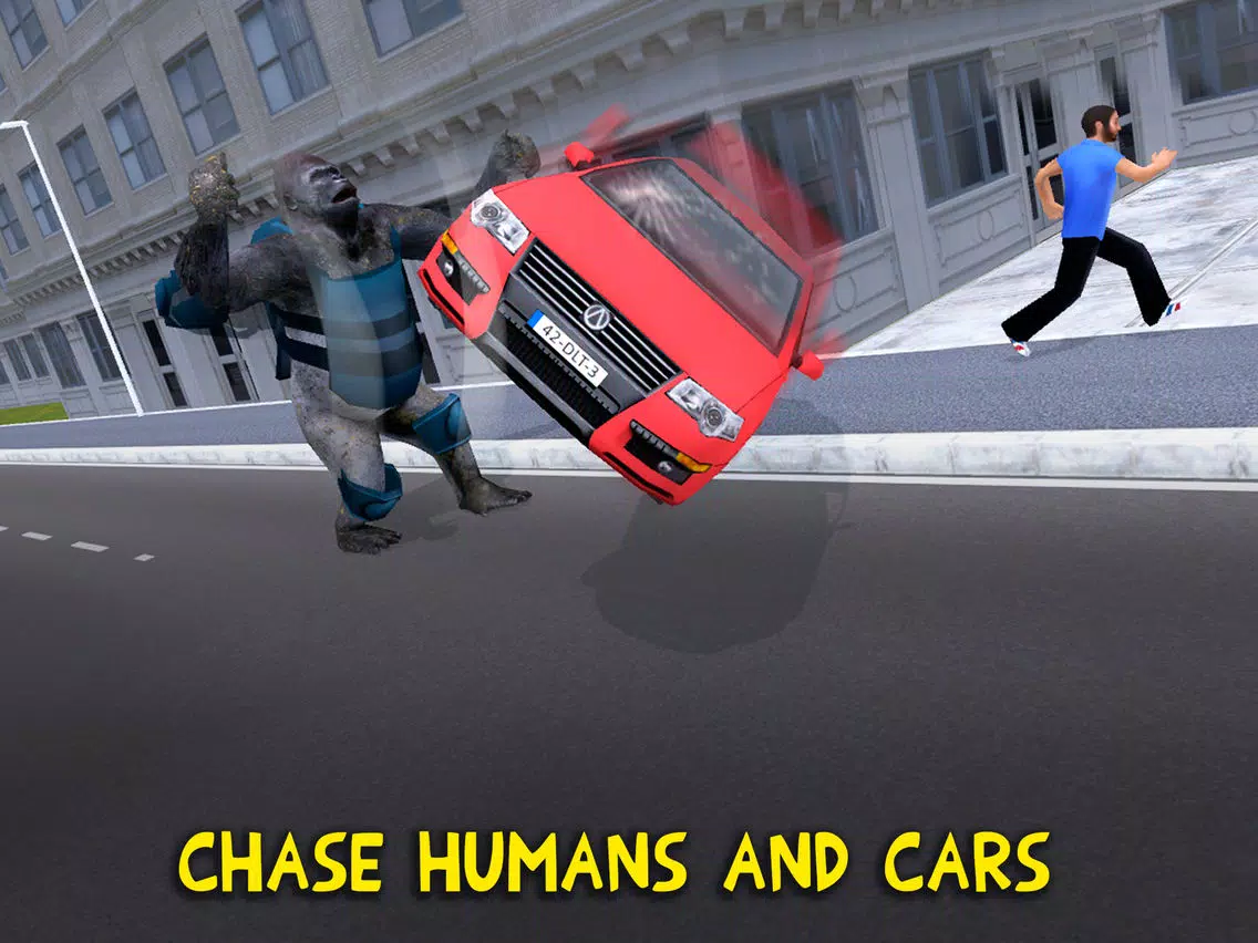 Gorilla Rampage Attack: Destroy City Full iPad  스크린샷