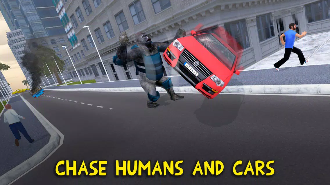 Gorilla Rampage Attack: Destroy City Full 스크린샷