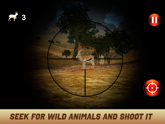 Wild Safari Hunting Simulator 3D iPad Screenshots