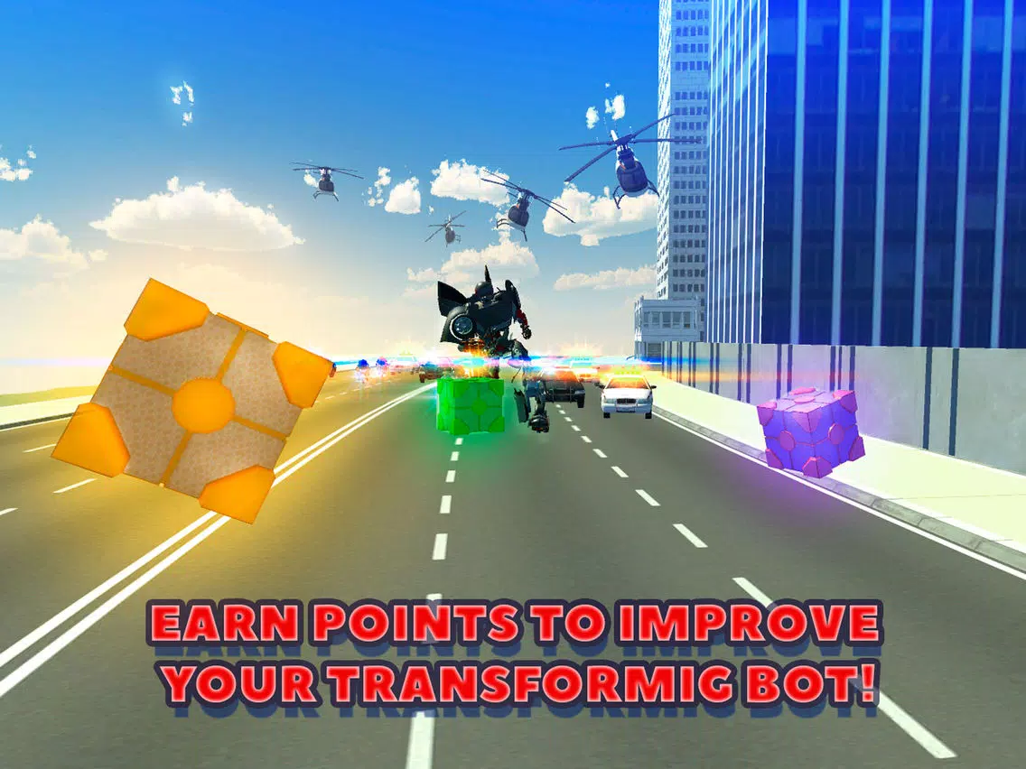 Futuristic Robot Transformer Attack iPad  سکرین شاٹس