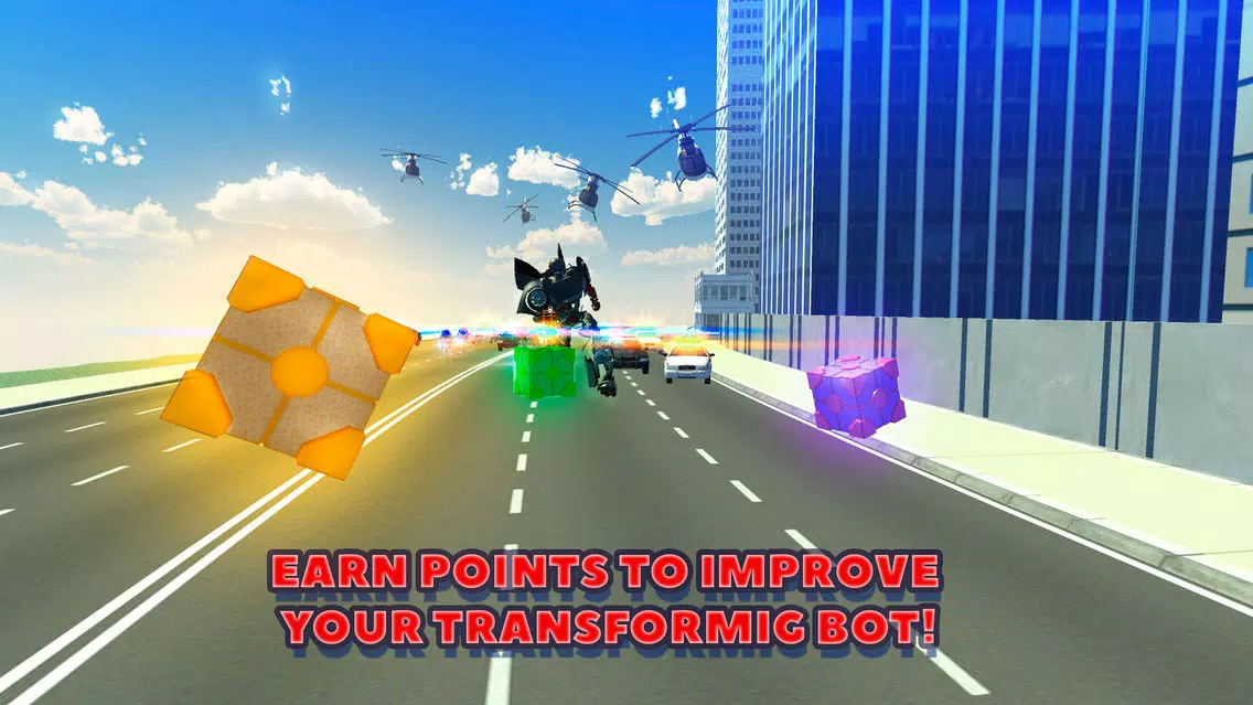 Futuristic Robot Transformer Attack سکرین شاٹس