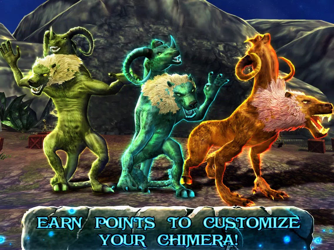 صور Chimera Monster Fight Simulator 3D iPad 
