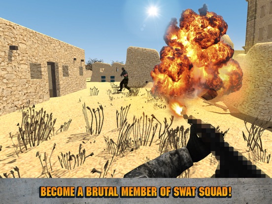 تصاویر Critical Terrorist Gun Shot & Strike iPad 