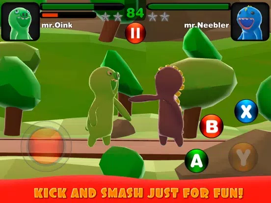 Superhero Wrestling: Jelly Match iPad  Screenshots