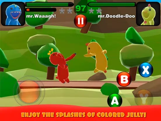 Superhero Wrestling: Jelly Match iPad  Screenshots