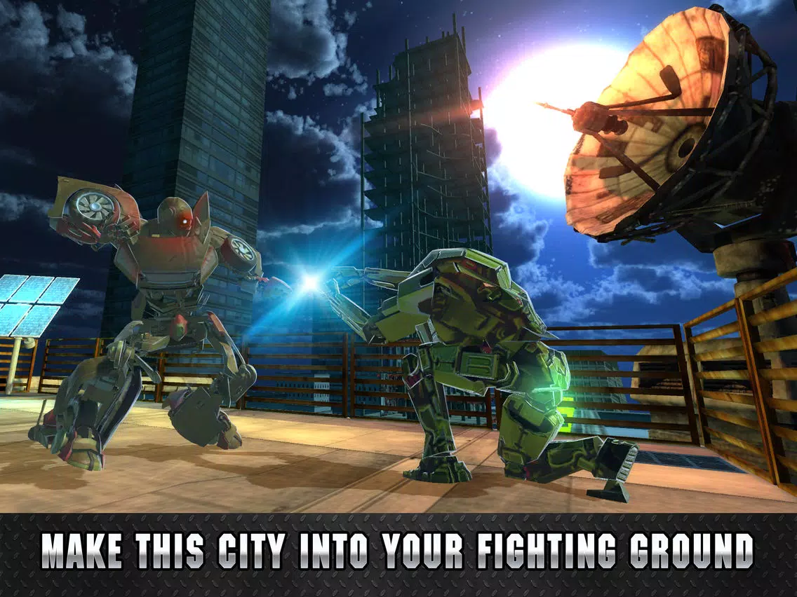Capturas de pantalla de Giant Robot Steel Fighting Cup 3D iPad 