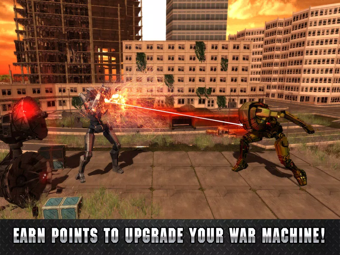 Capturas de pantalla de Giant Robot Steel Fighting Cup 3D iPad 