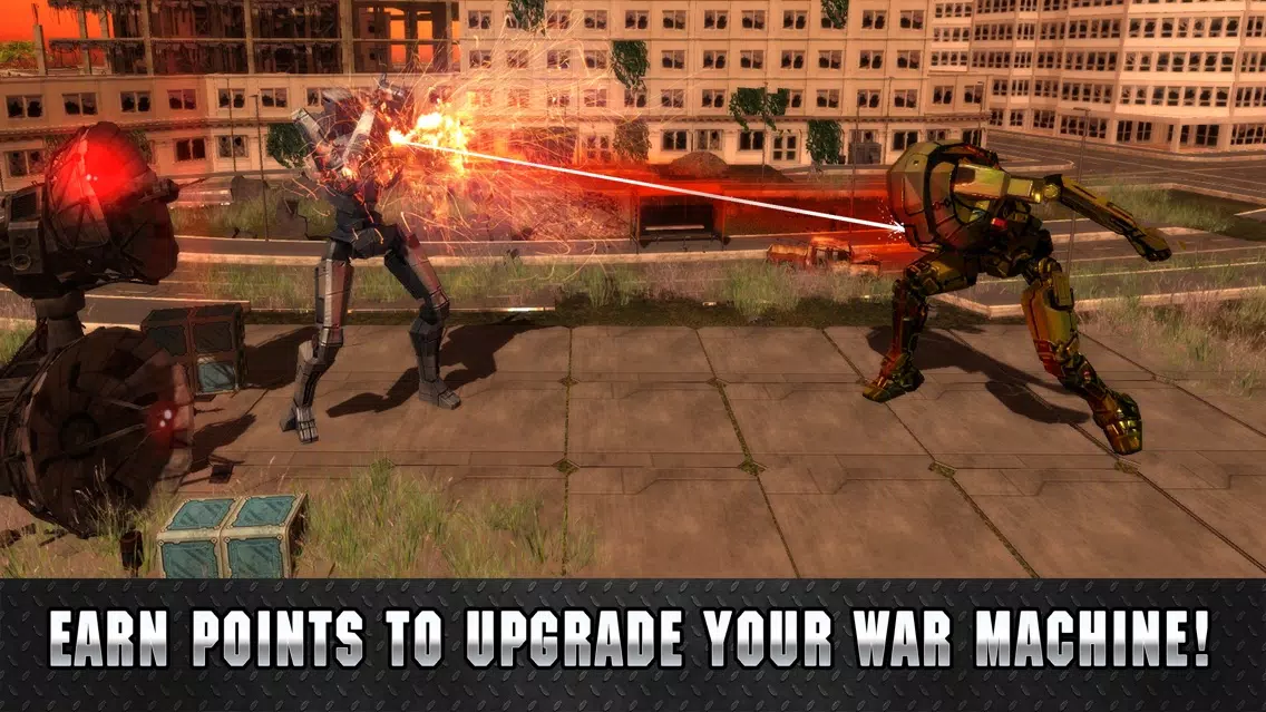 Capturas de pantalla de Giant Robot Steel Fighting Cup 3D