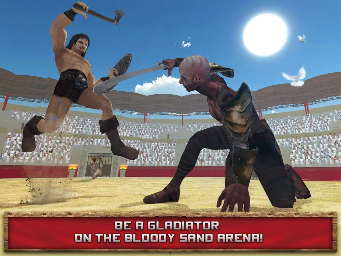 Capturas de tela do Immortal Gladiator Fighting Arena 3D Full iPad 