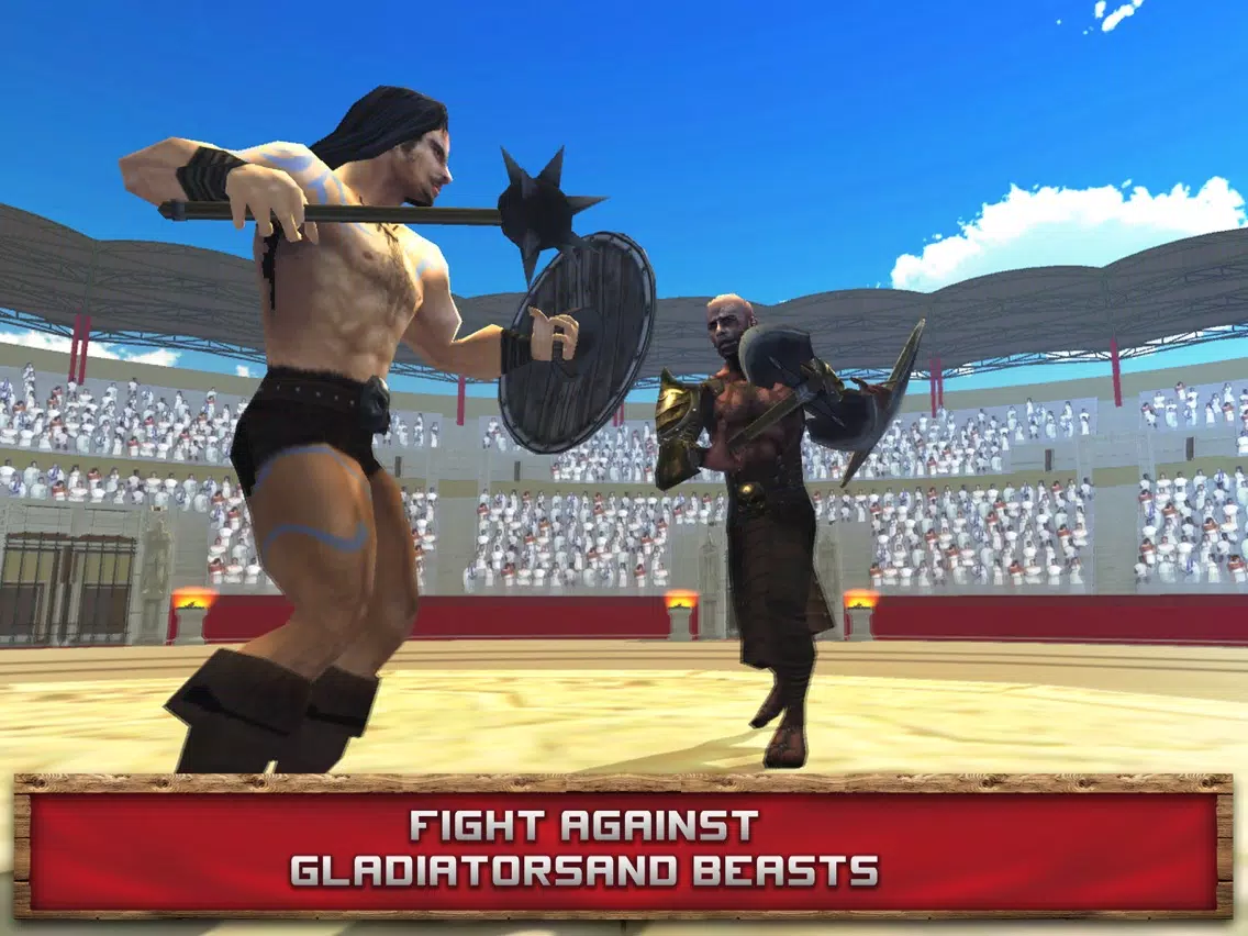 Capturas de tela do Immortal Gladiator Fighting Arena 3D Full iPad 