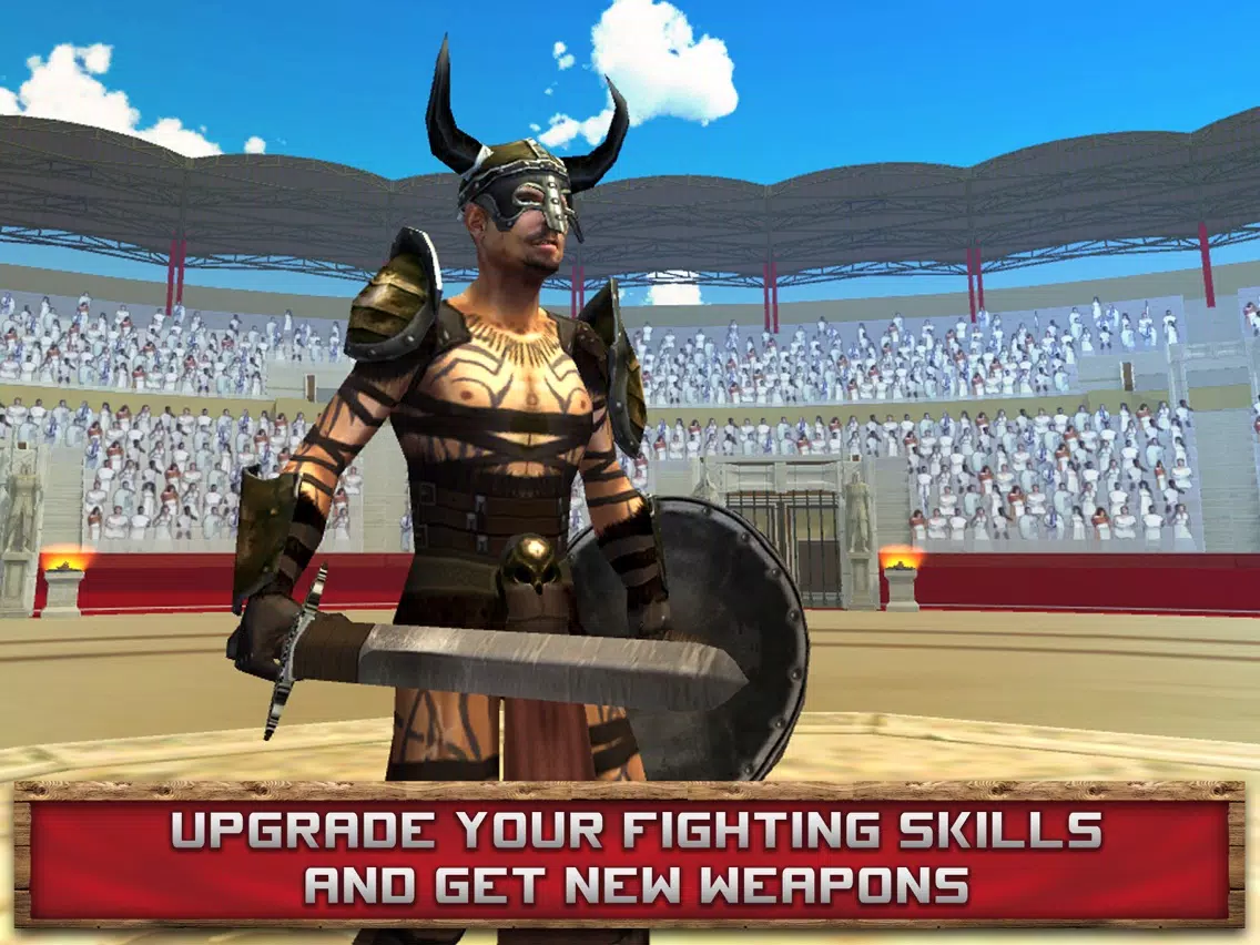 Capturas de tela do Immortal Gladiator Fighting Arena 3D Full iPad 