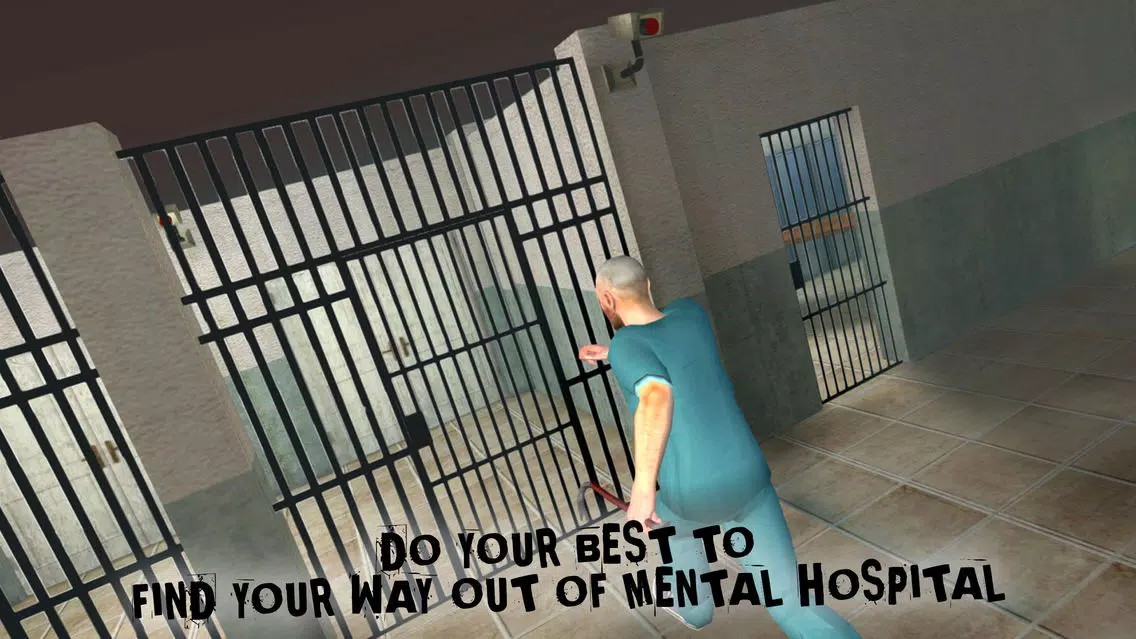Tangkapan layar Escape Mental Hospital : Asylum Prison Shift Full
