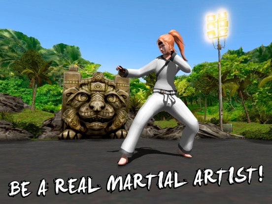 Karate Do Fighting Tiger 3D iPad  Screenshots