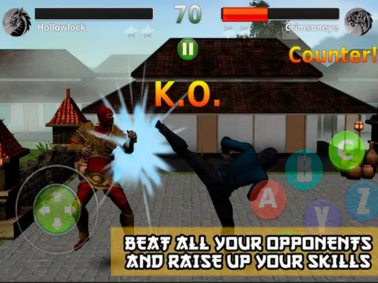 Ninja Revenge: Kung Fu Fighting - 2 iPad  स्क्रीनशॉट