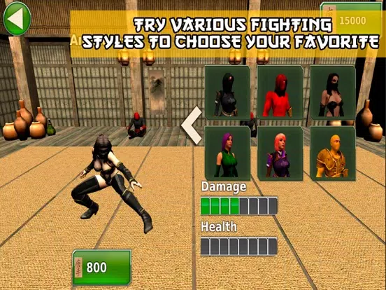 Ninja Revenge: Kung Fu Fighting - 2 iPad  स्क्रीनशॉट