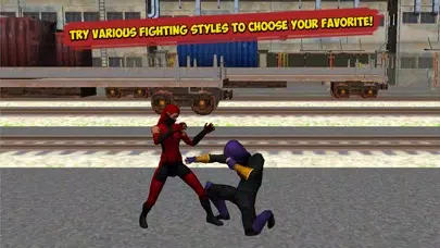 Capturas de tela do Ninja Kung Fu Street Fighting Challenge 3D