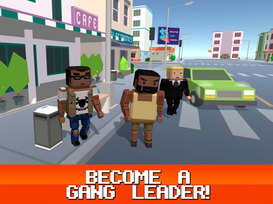 Pixel City: Crime Car Theft Race 3D iPad  स्क्रीनशॉट